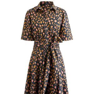 J. Crew Leopard Shirt Dress (US Size 6) - NWT